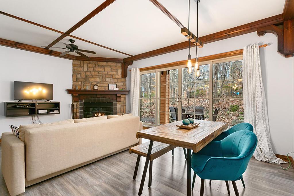 Le Manoir 106-7 By Escapades Tremblant Διαμέρισμα Μοντ Τρεμπλάν Εξωτερικό φωτογραφία
