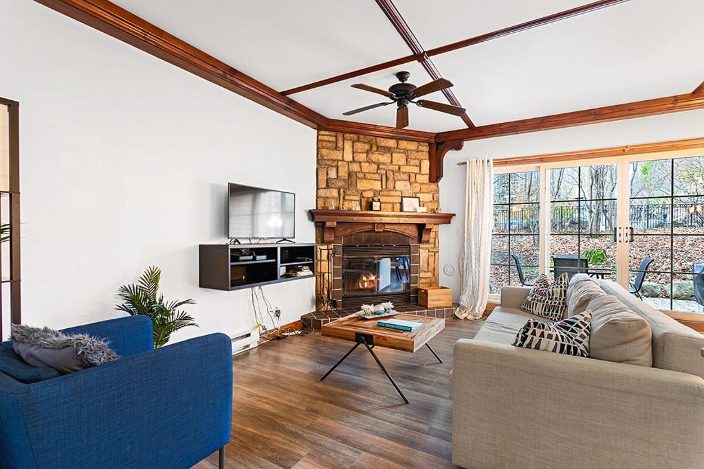 Le Manoir 106-7 By Escapades Tremblant Διαμέρισμα Μοντ Τρεμπλάν Εξωτερικό φωτογραφία
